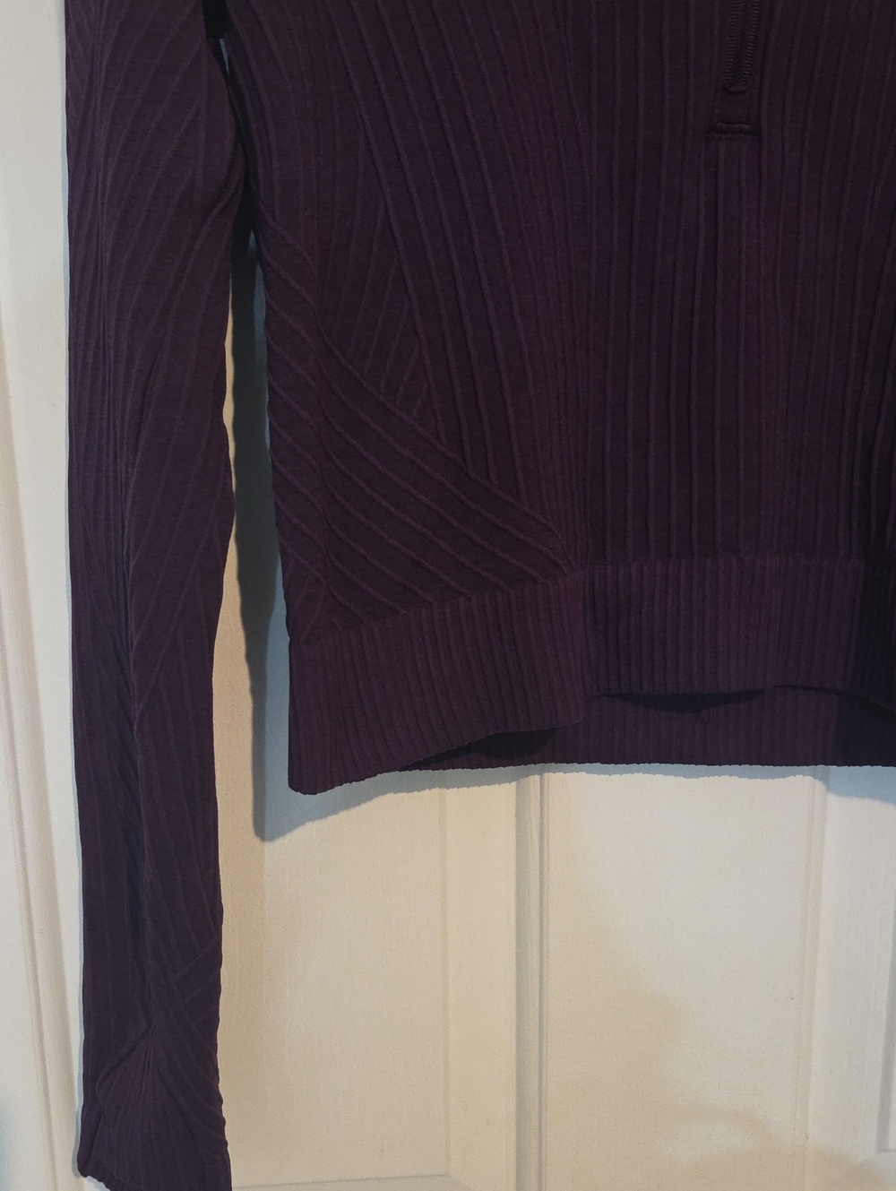 Lululemon Rest Less Cropped Half Zip - Picture 4 of 9